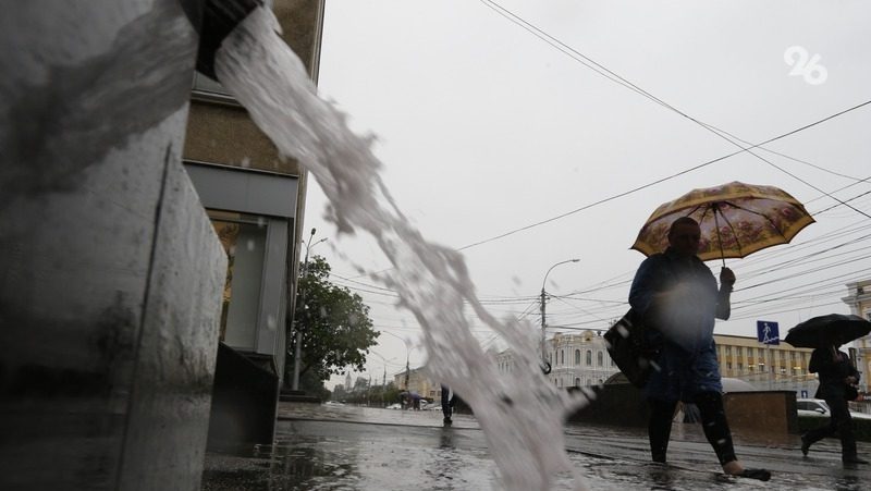 Буря с градом ожидается на Ставрополье 1 июля