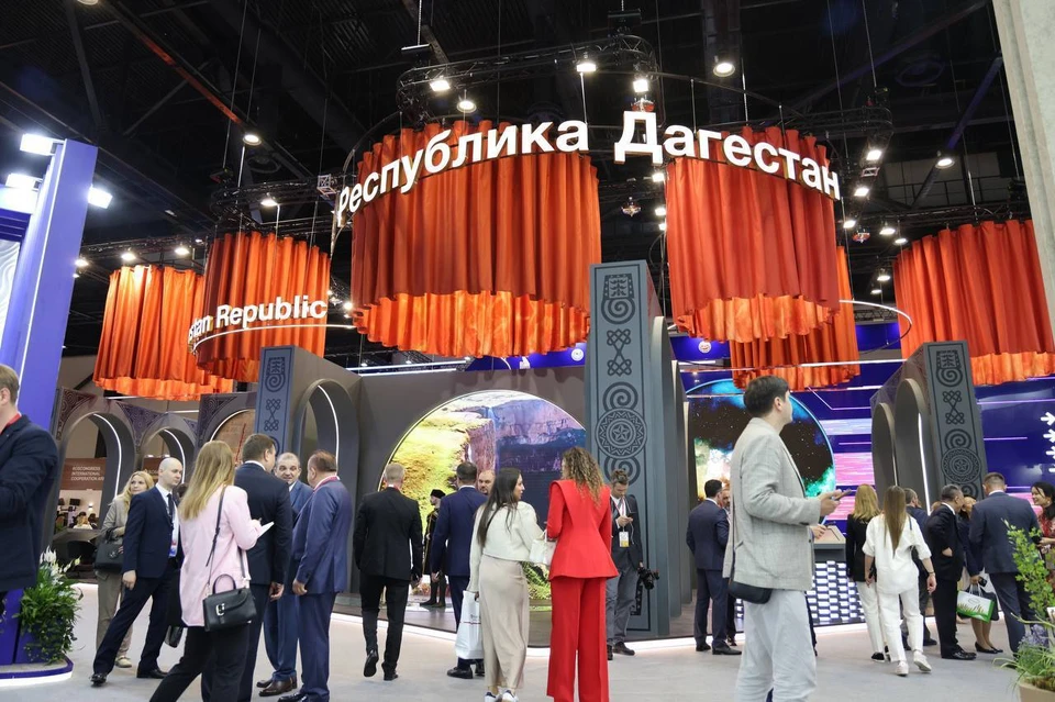 Дагестан принял участие в Петербургском международном экономическом форуме0