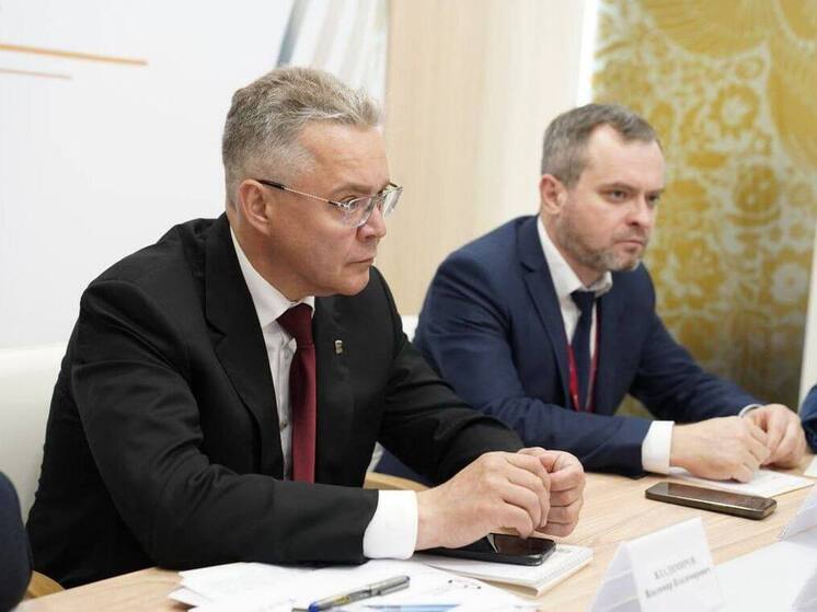 Губернатор Ставрополья на ПМЭФ обсудил планы строительства новой больницы в Ставрополе