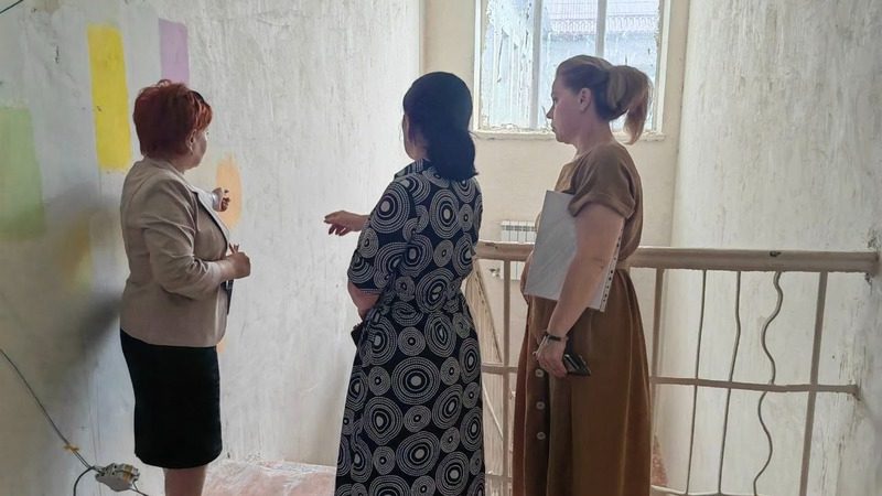 Капремонт в школе-интернате села Русского планируют закончить до конца года