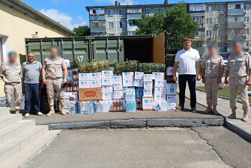 Очередную партию гумпомощи передали в зону СВО со Ставрополья0