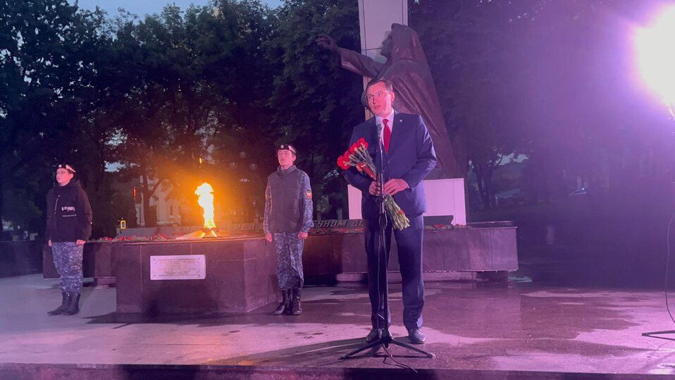 «Огненную картину» из 5058 свечей зажгли в Кисловодске  Ставрополь (Кавказ)1