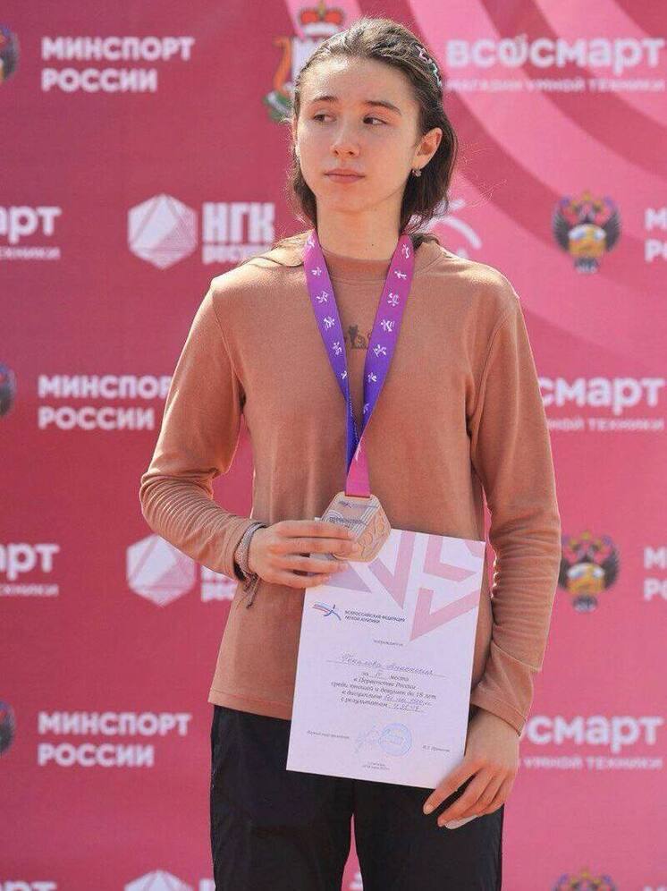 Пятигорчанка завоевала две медали на первенстве России