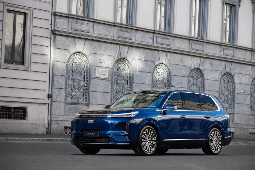 Представлен новый кроссовер Geely Galaxy M9: искусственный интеллект и мощная гибридная установка