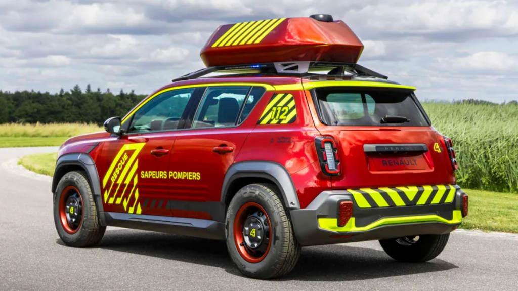 Представлен Renault Vision4Rescue: автомобиль для спасателей с системой запуска беспилотников