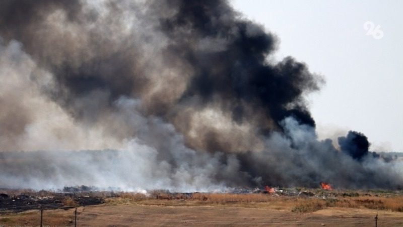 С 1 июля на Ставрополье введут особый пожароопасный сезон