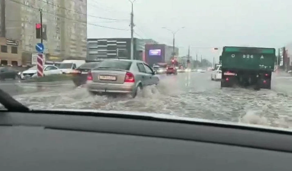 Ставрополь и Кисловодск затопило после ливней0
