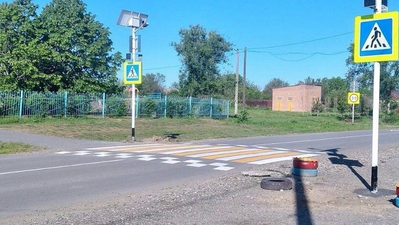 Светофор в Труновском округе установили после вмешательства прокуратуры