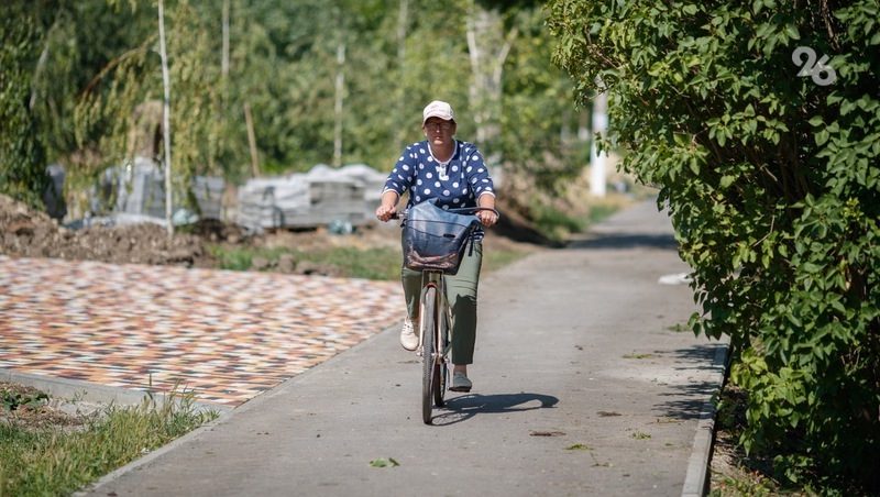 Тротуар обустроили по инициативе жителей в Георгиевском округе