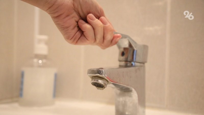 В Ессентуках продлили время отключение горячей воды 25 июня до 22:00