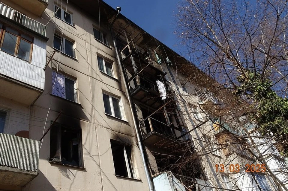 В Кисловодске проведут капремонт в пострадавшей от пожара многоэтажке0