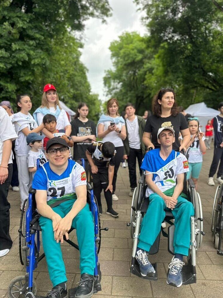 В Нальчике прошёл XII Легкоатлетический пробег детей с ОВЗ