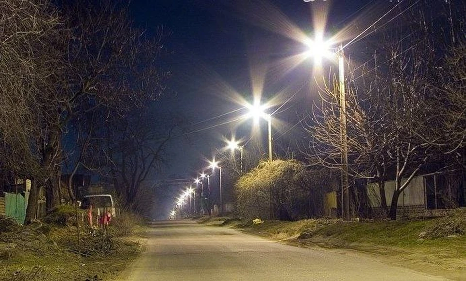 В станице Ессентукской на Ставрополье модернизировали освещение0