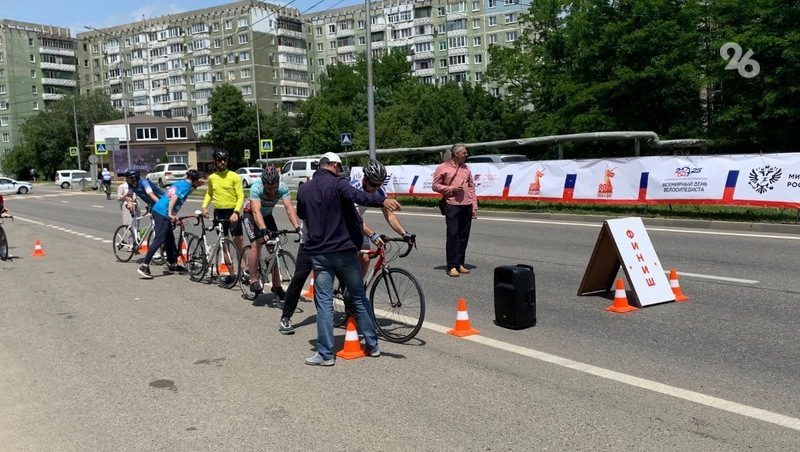 В Ставрополе прошёл Кубок главы города по велоспорту