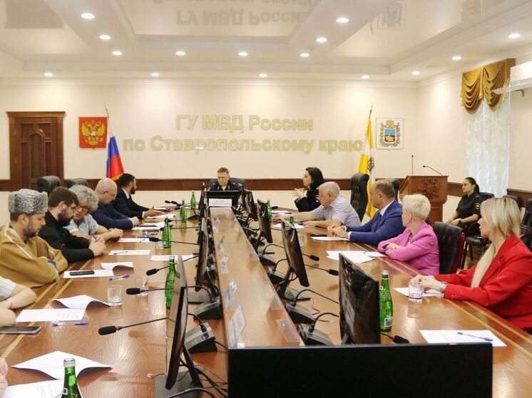 В Ставрополе прошло заседание Общественного совета при МВД