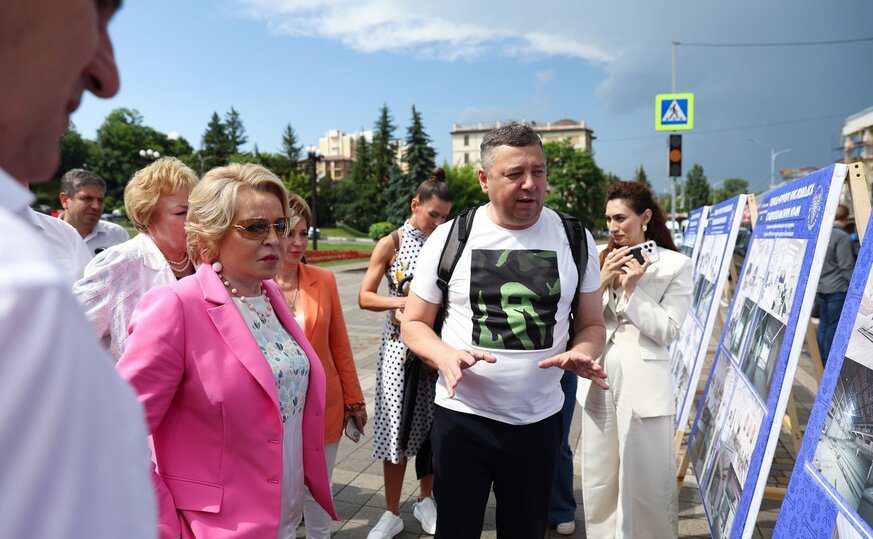 Валентина Матвиенко с рабочим визитом в Кисловодске  Ставрополь (Кавказ)4