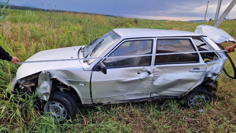 Водитель пострадал в массовой аварии в Предгорном округе