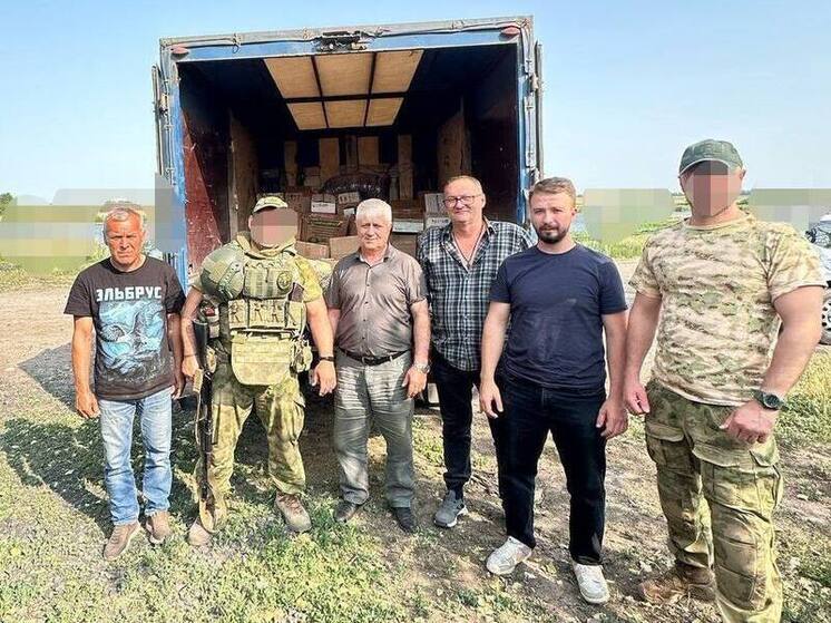 Жители Курского округа Ставрополья отправили гуманитарный груз на СВО