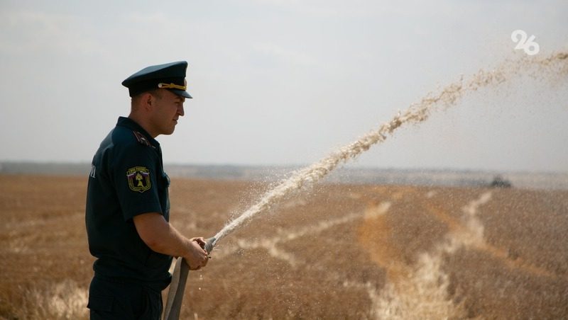 94 пожара и восемь ДТП произошло на Ставрополье 28 июля