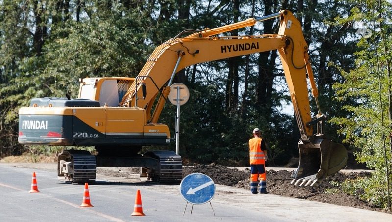Дорогу возле детсада «Берёзка» обновили в Труновском округе