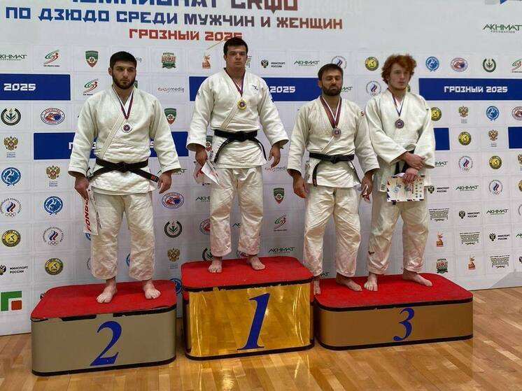 Дзюдоисты из КЧР вошли в пятёрку сильнейших по итогам чемпионата СКФО