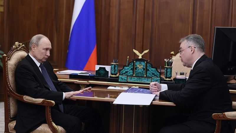 Глава Ставрополья рассказал президенту РФ о решении кадровых вопросов в крае