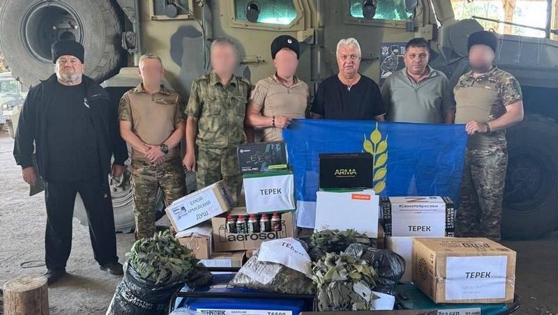 Из Новоселицкого округа в зону СВО доставили посылки