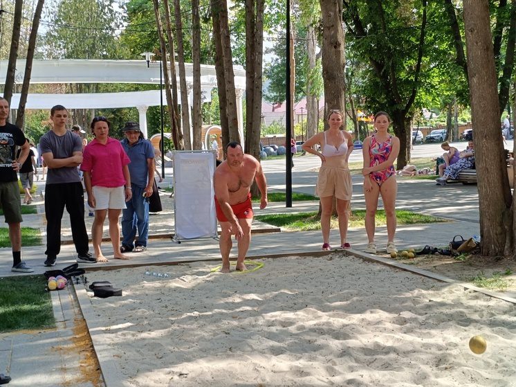 Кисловодск провёл первый семейный чемпионат по боулспорту