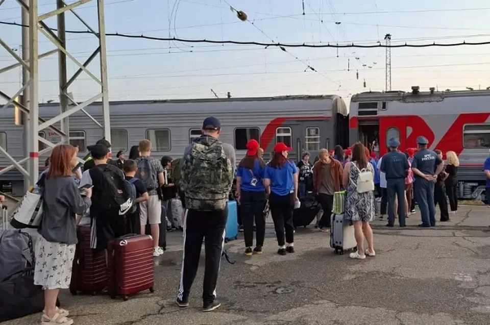 На Ставрополье встретили детей из приграничных районов Курской области0