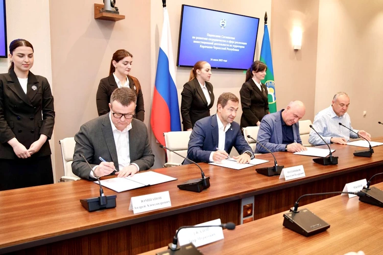 Начало закладки 200 га фруктовых садов в Карачаево-Черкесии положено3