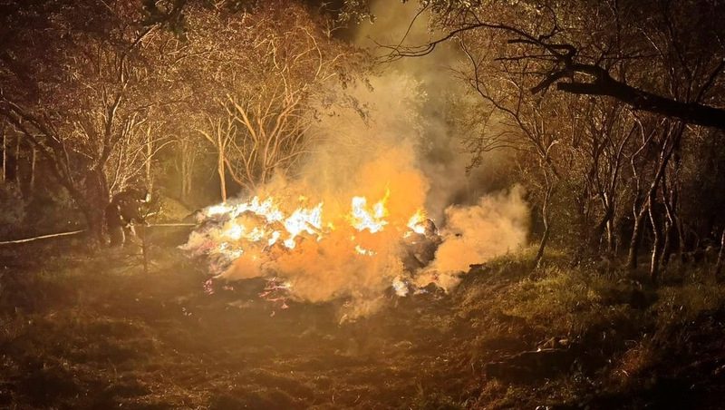 Пьяная ставропольчанка сожгла 300 тюков сена, желая проучить обидчицу