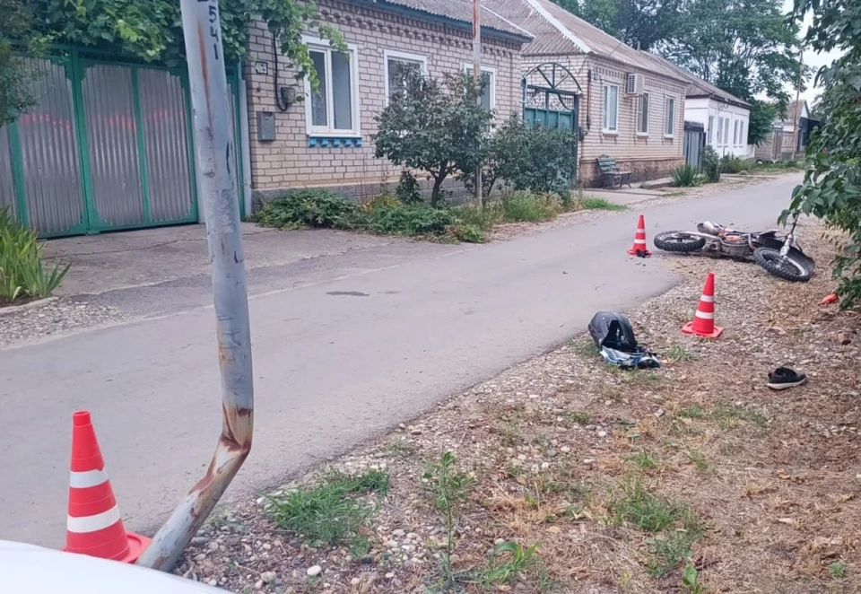 Подросток на родительском мотоцикле разбился на Ставрополье0