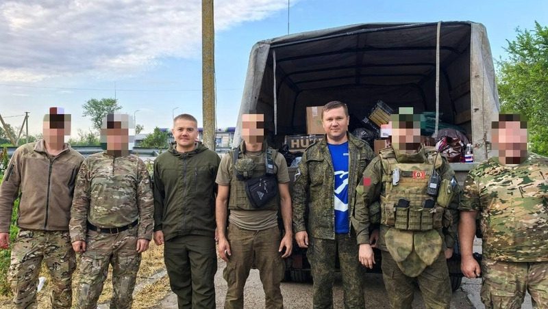 Посылки бойцам СВО отправили жители Красногвардейского округа