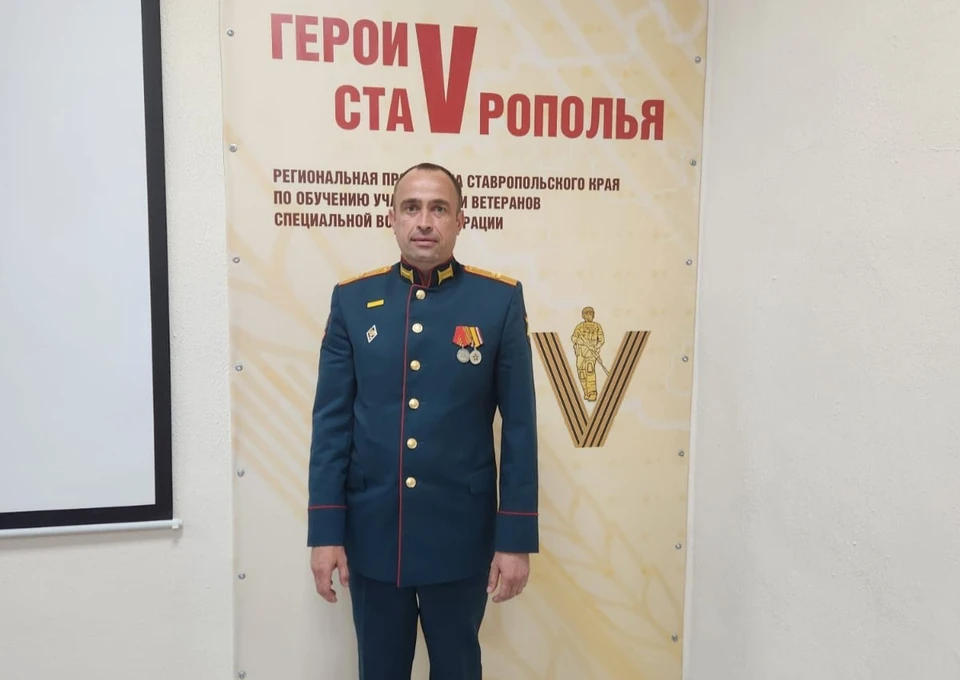 Участник программы «Герои Ставрополья» встретился с предпринимателями0