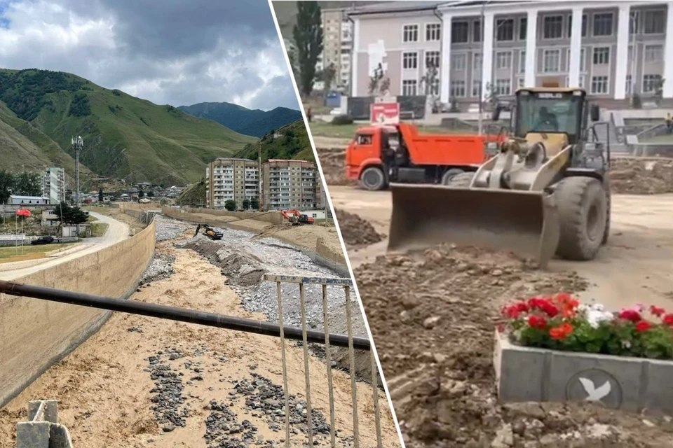 Угроза схода селя сохраняется в Тырныаузе в КБР0