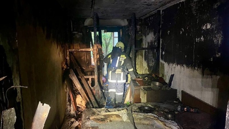 В Будённовске четырёхлетний мальчик устроил пожар в многоквартирном доме