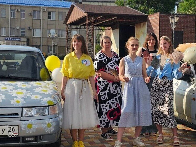 В Грачевском округе прошёл конкурс водительского мастерства среди девушек