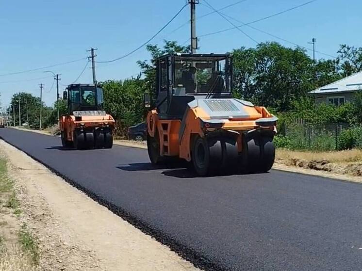 В Кировском округе Ставрополья ремонтируют дороги