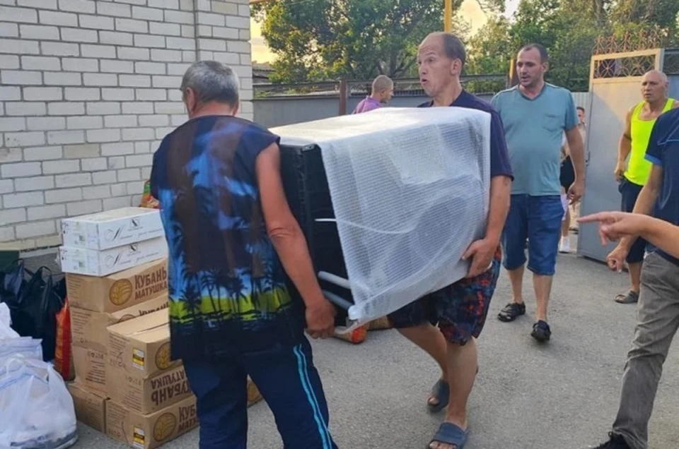 В кисловодский приют для бездомных людей передали больше тонны продуктов0