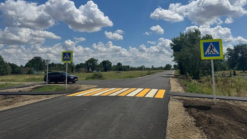 В селе на Ставрополье отремонтировали дорогу по краевой программе