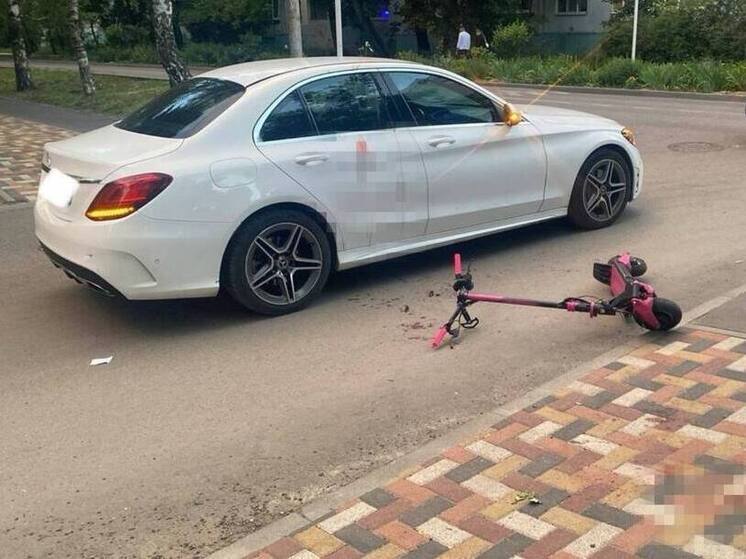 В Ставрополе водитель иномарки сбила подростка на электросамокате