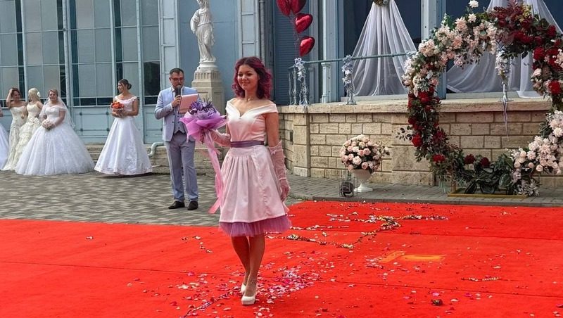 В Железноводске участнице забега невест сделали предложение