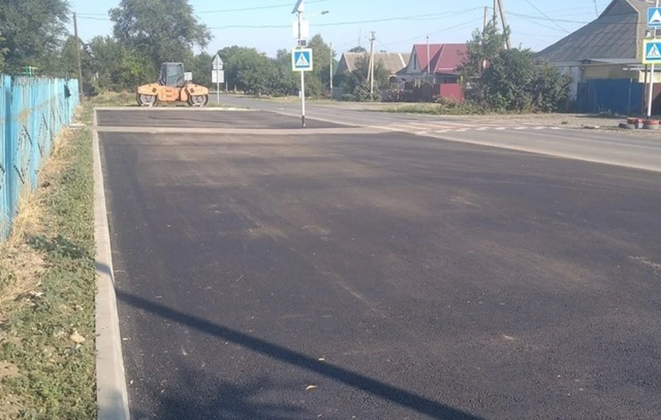 Благоустройство завершили возле детсада в селе на Ставрополье0