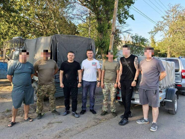 Из Красногвардейского округа Ставрополья бойцам в зону СВО доставили гуманитарный груз