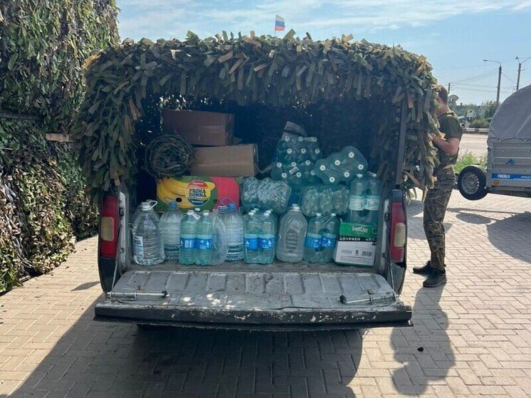 Из Новоалександровского округа в зону СВО доставили 2 тонны гуманитарного груза