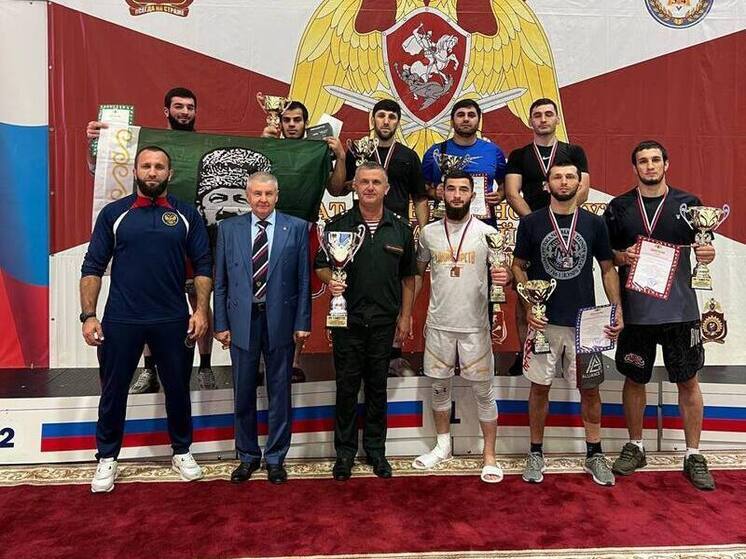 Команда Северо-Кавказского округа Росгвардии одержала победу в ведомственном чемпионате по комплексному единоборству