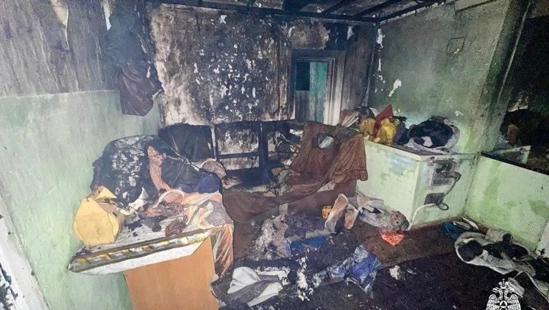 Курение могло стать причиной пожара в доме в Новоалександровске