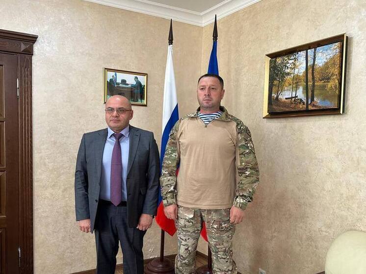 Министр сельского хозяйства КЧР стал наставником ветерана СВО