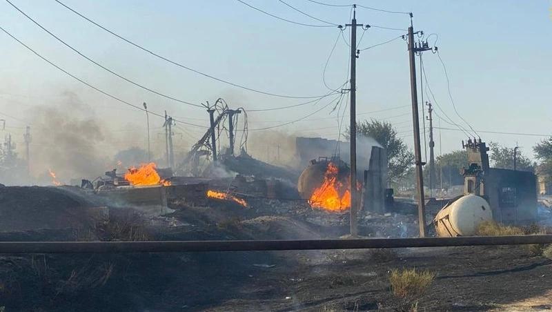 Очередная АЗС взорвалась в Дагестане из-за разгерметизации цистерны