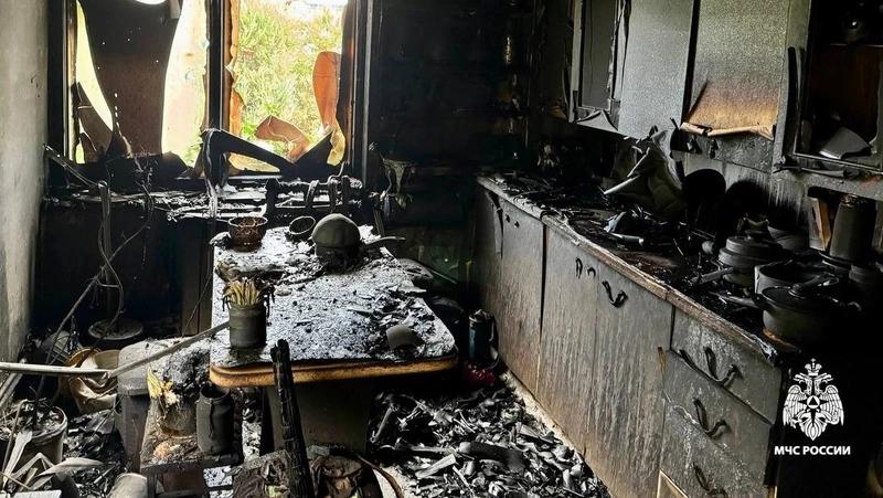 Пенсионерка погибла в пожаре в жилом доме в Новоалександровске